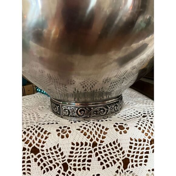 Vintage 1969 International Decorator Cordova Serving Bowl Stainless Steel 18-8 - Picture 2 of 4